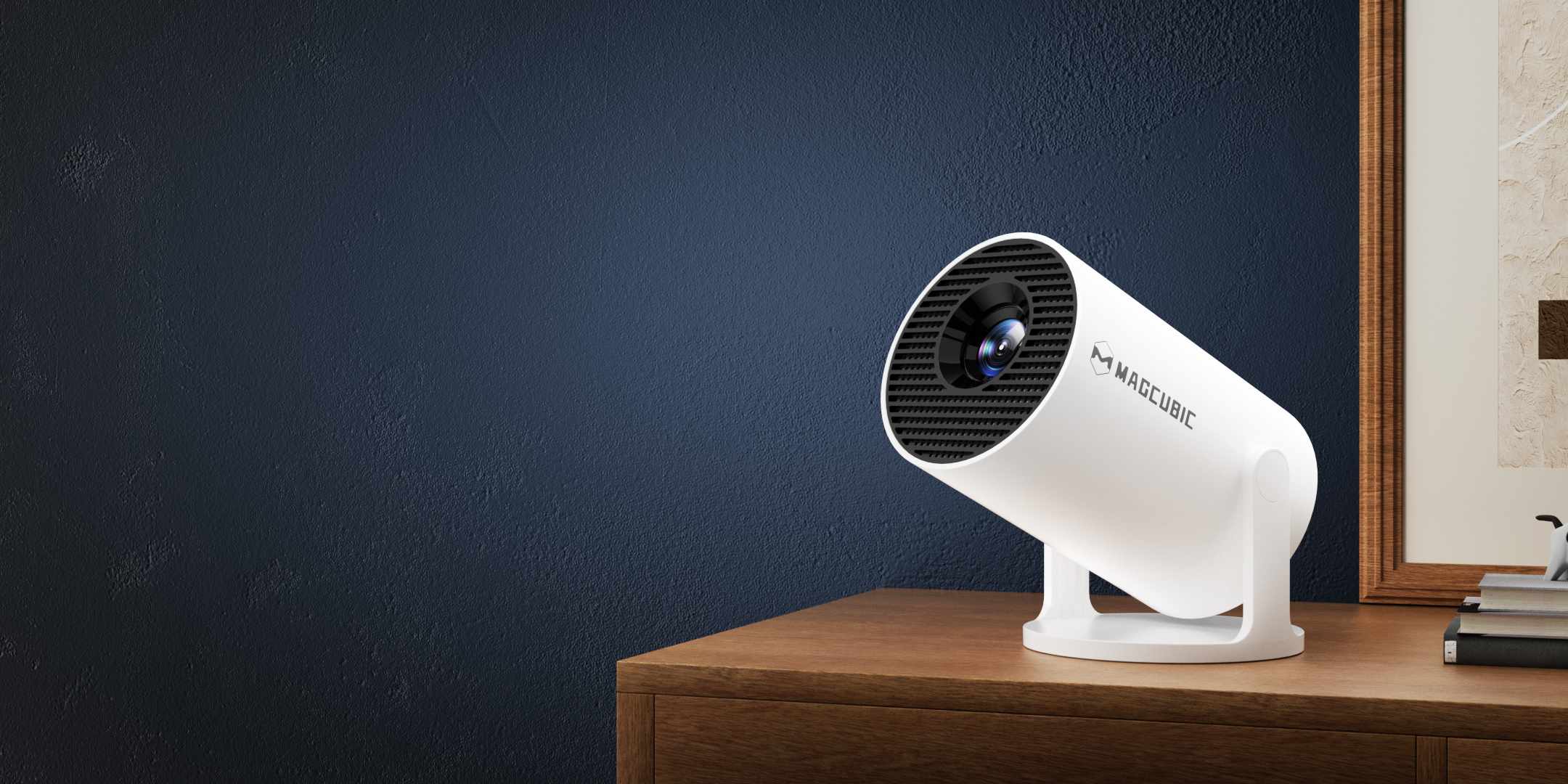 The Magcubic HY300pro projector