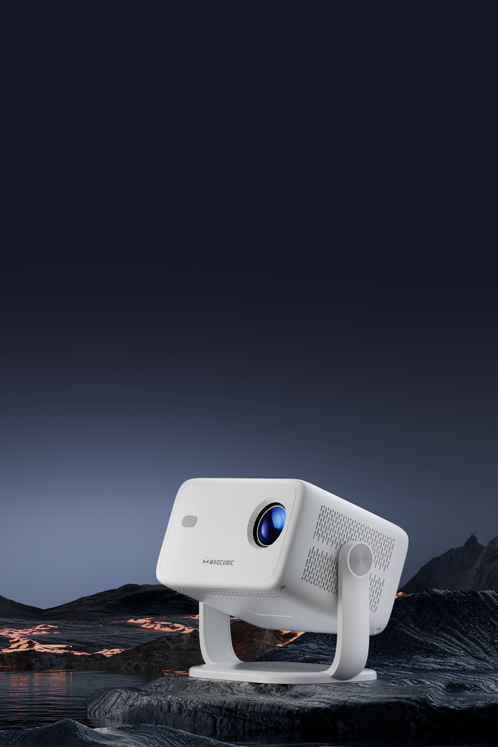 The Magcubic L018 home projector