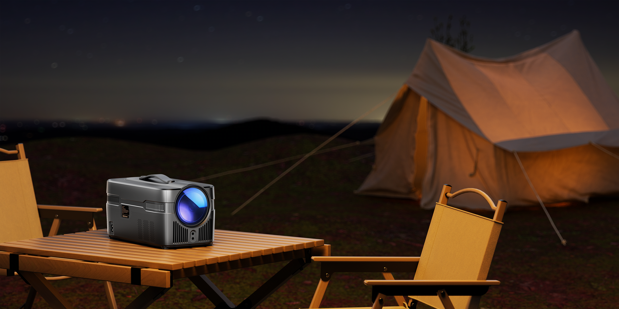 The Magcubic HY450C projector