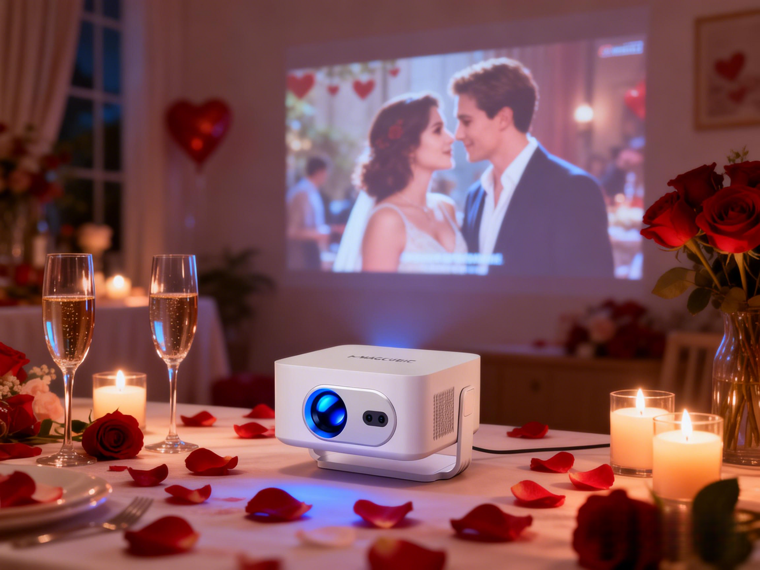 2026 Valentine's Day Movie Night: How to Create with a Projector