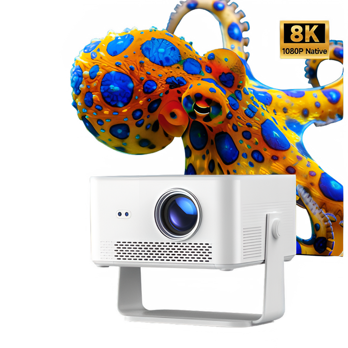 Magcubic HY450MAX Android 14 1100 Ansi Lumens LED Projector Native 108